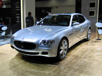 The model of Maserati reportedly owned by Lombard and used by CEO Michael Reeves