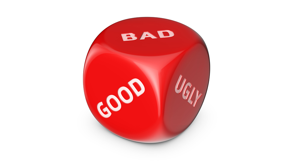 good, bad, ugly dice