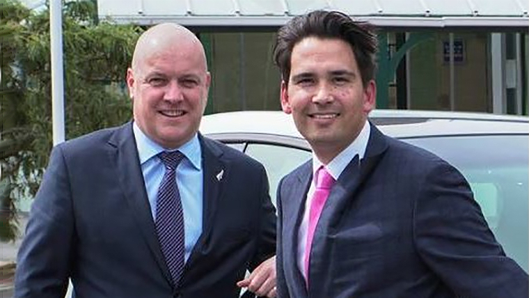 Chris Luxon & Simon Bridges