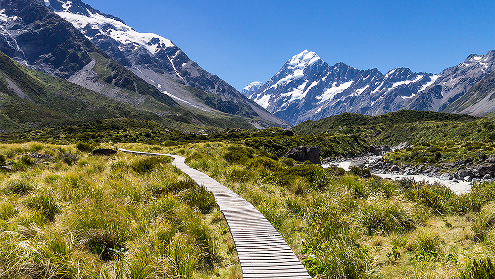 Hooker Valley track