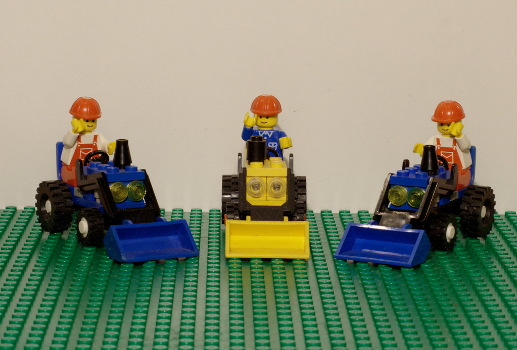 Lego tractors