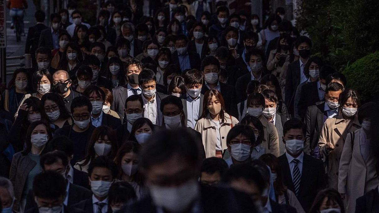 Japanese pedestrians