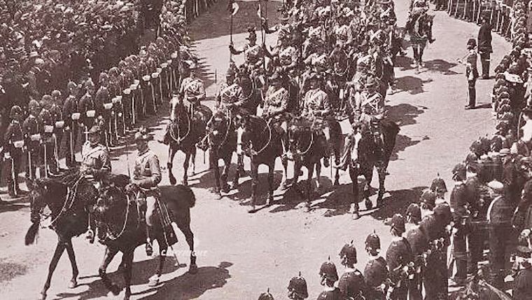 English Jubilee procession