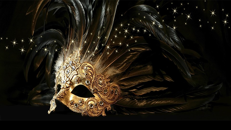 gold mask