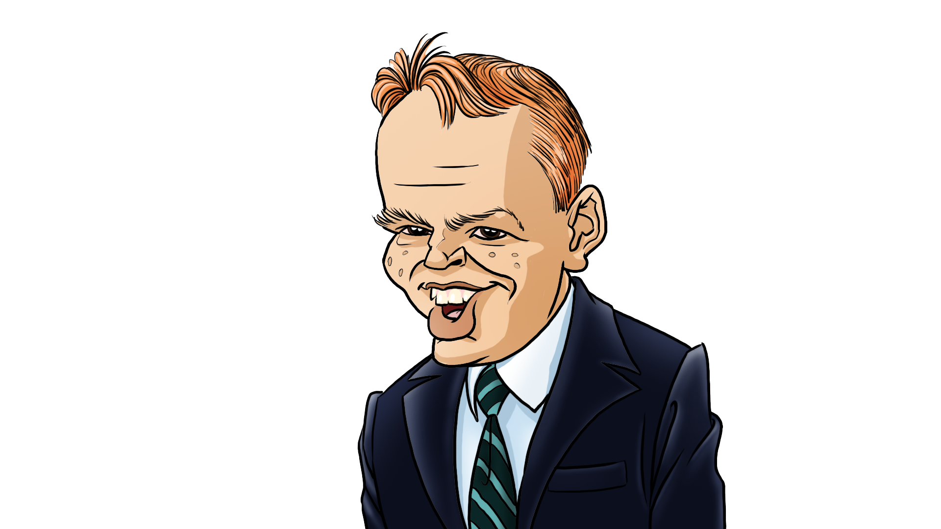 Cartoon of Chris Hipkins 