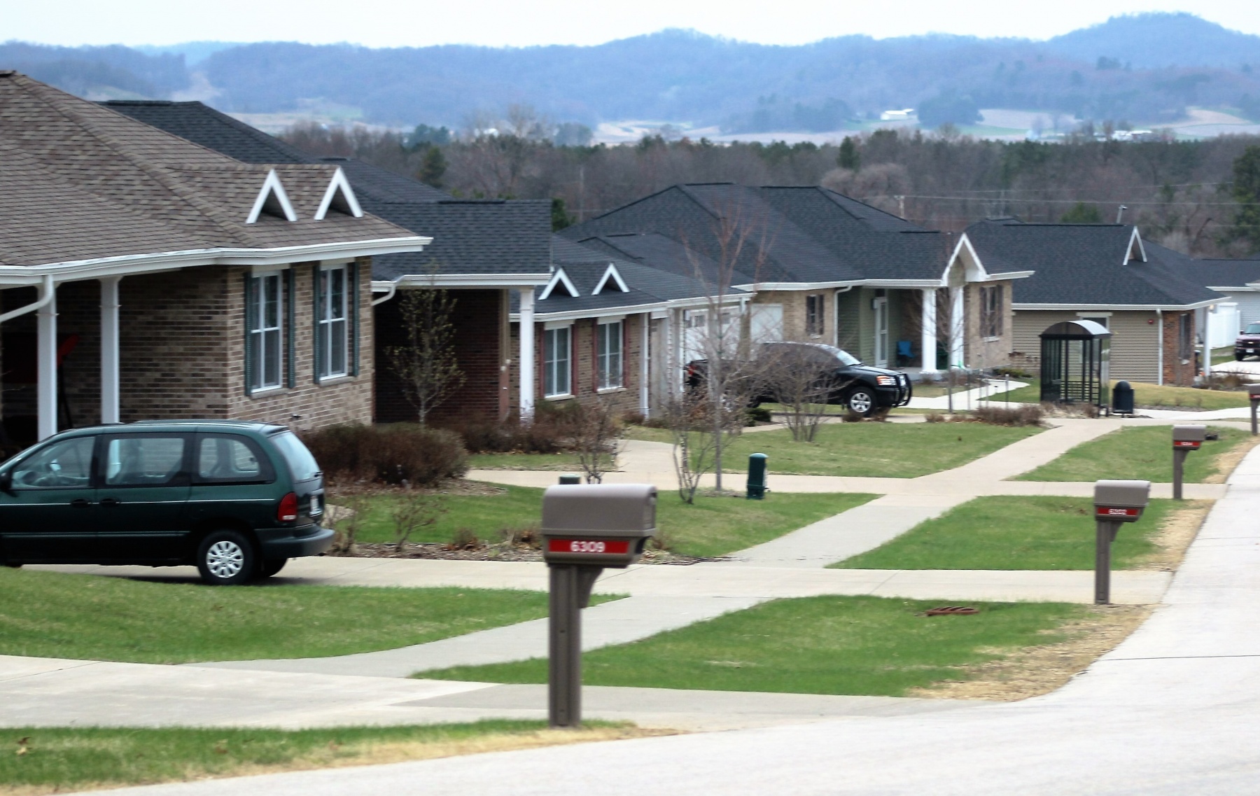 suburban street