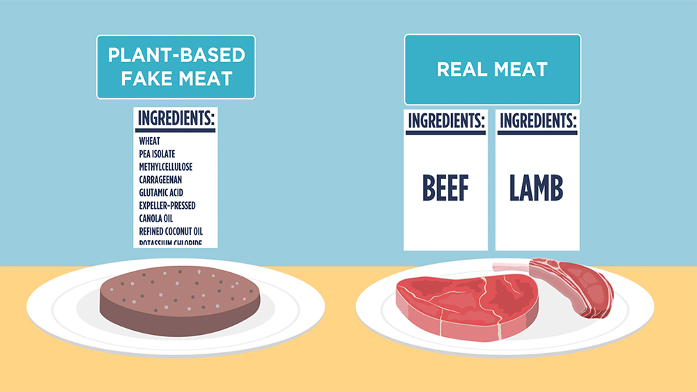 fake meat vs real meat