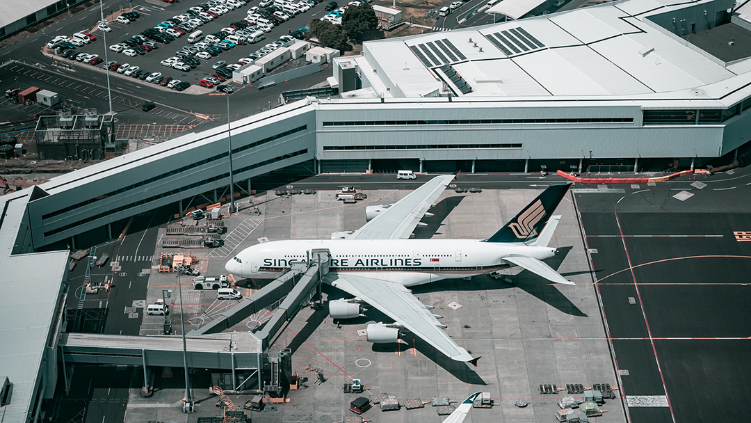 Photo of Auckland Airport by Douglas Bagg on Unsplash