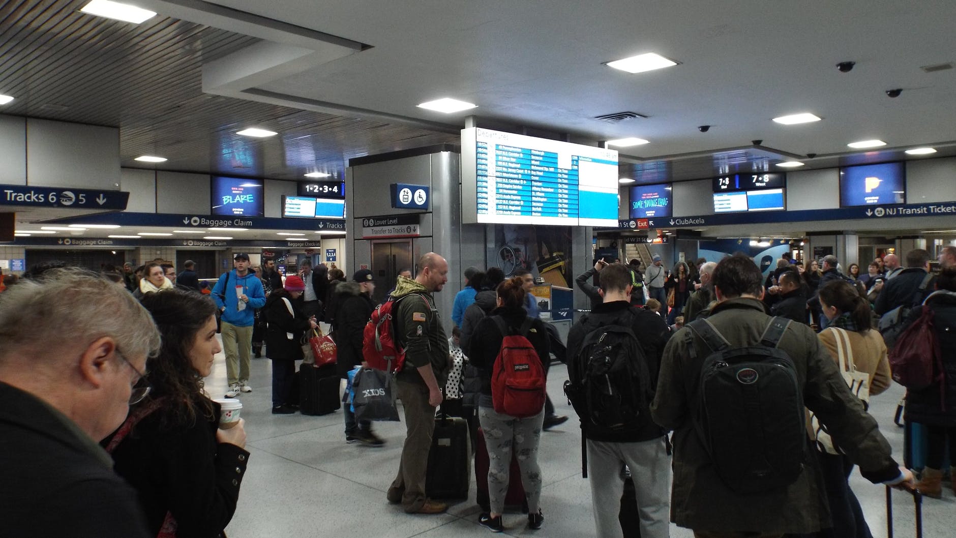 Airport scene