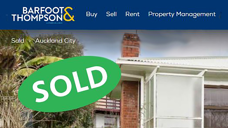 Barfoot sold house