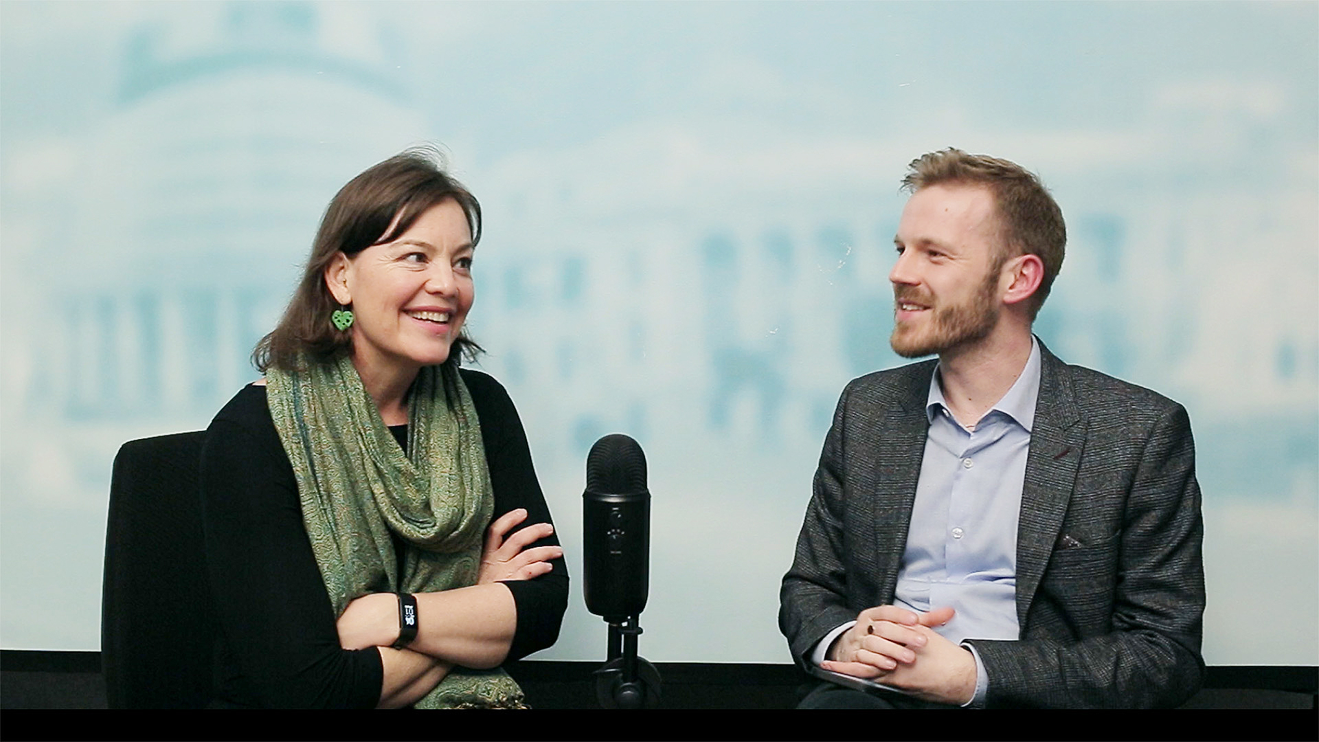 Green Party MP Julie Anne Genter speaks with Interest.co.nz in 2023