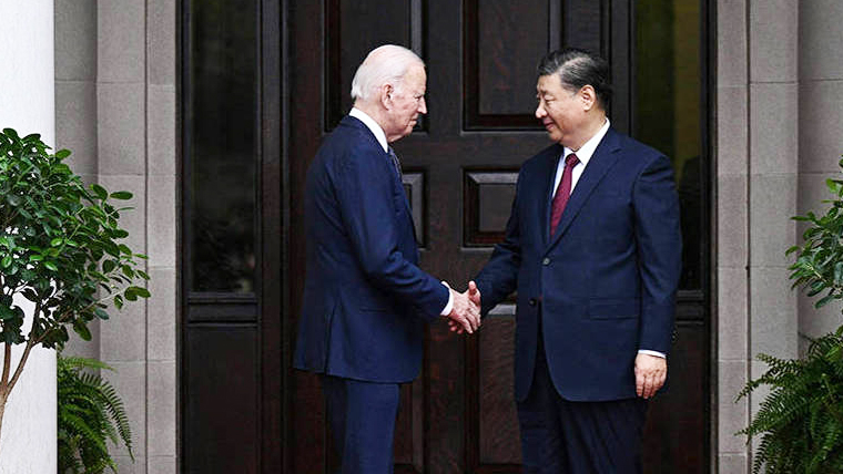 Biden Xi handshake, San Francisco