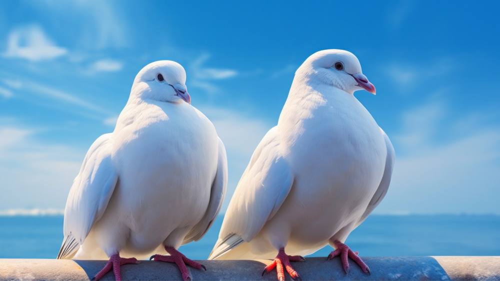 two doves