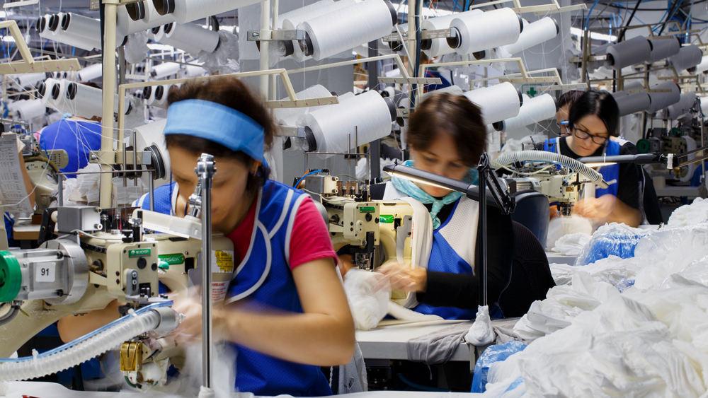 sweatshop garment factory