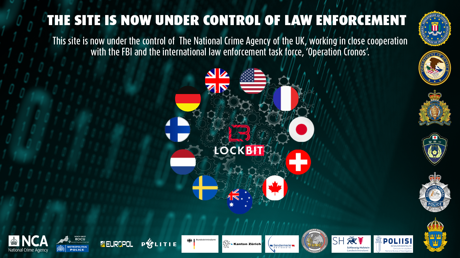 LockBit website seized by NCA and law enforcement agencies