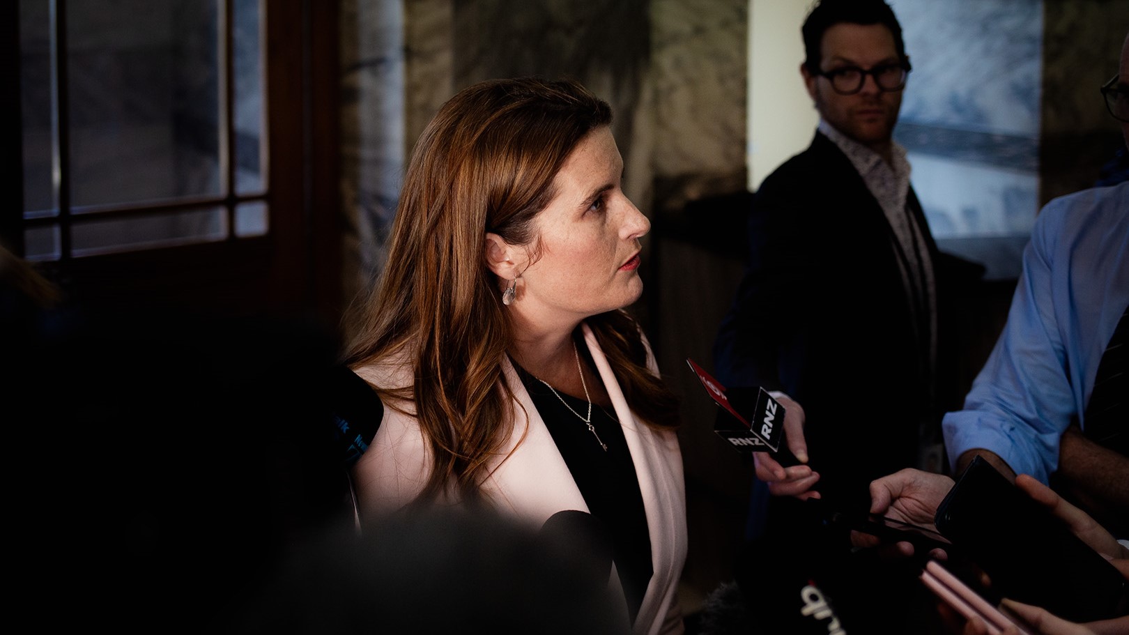 Finance Minister Nicola Willis answers questions in Parliament 