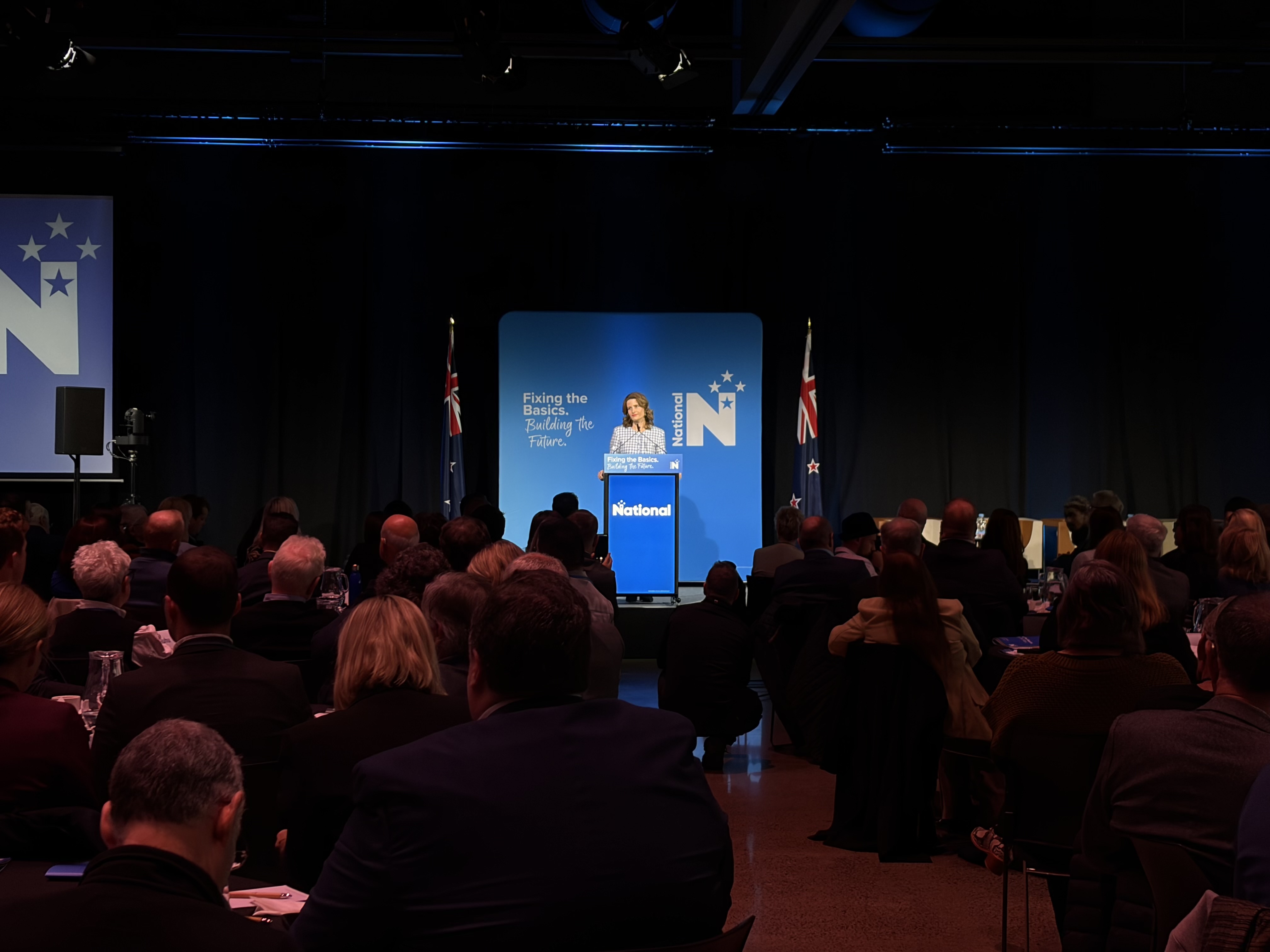 National hopeful economic storm will clear as election approaches