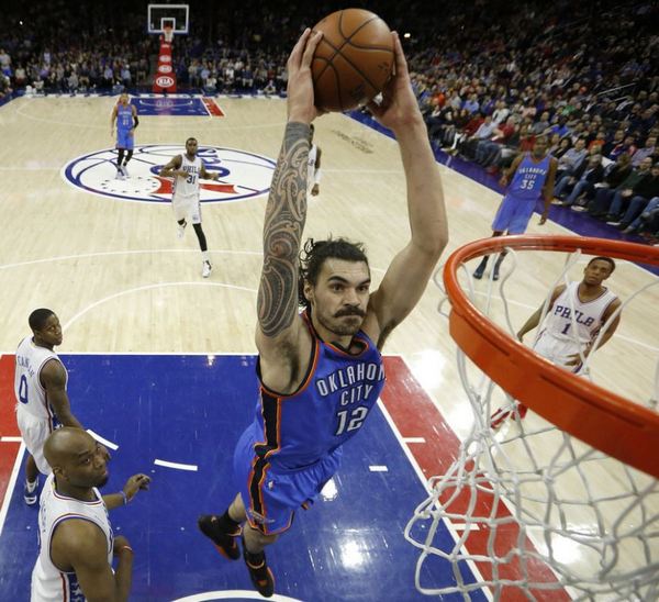 Steven Adams, source NewsOK.