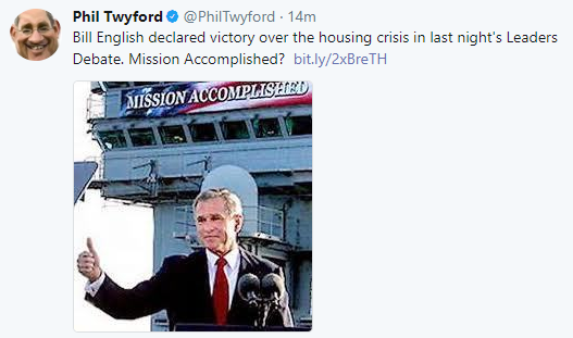 Phil Twyford probably wins tweet of the day