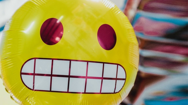 forced gratitude smile