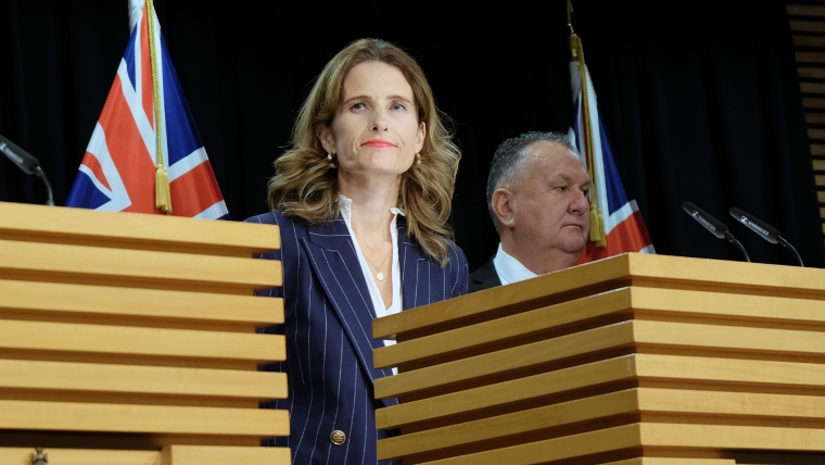 Finance Minister Nicola Willis and Associate Energy Minister Shane Jones