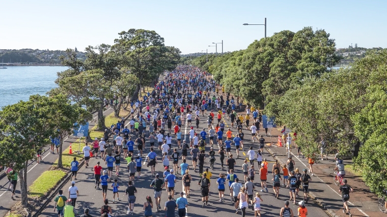 Auckland Round the Bays fun run