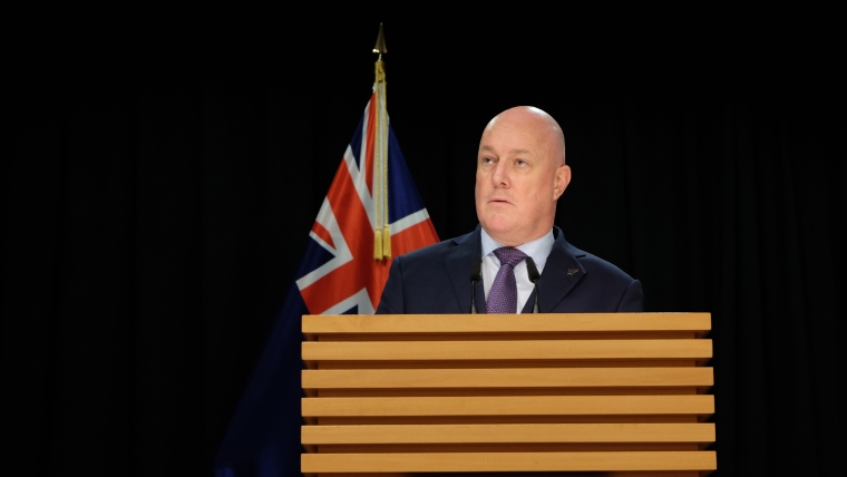 Prime Minister Christopher Luxon.