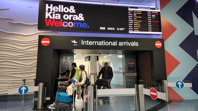 Arrivals gate