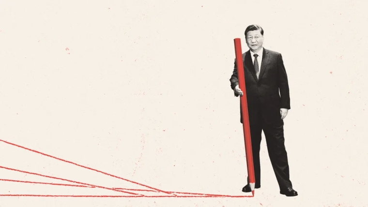 four red lines