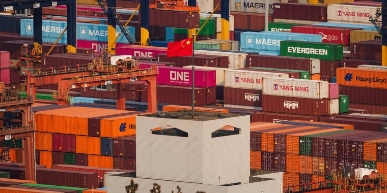 containers at yard