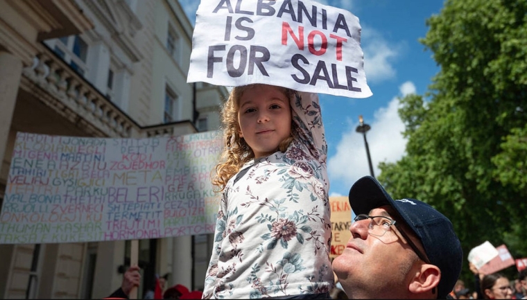 protest banner