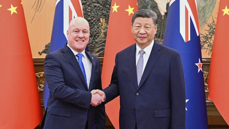 PM Luxon and President Xi