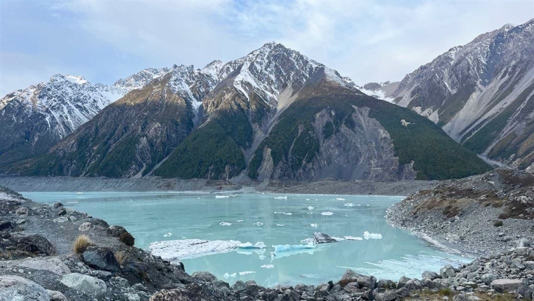 Tasman Lake, Mt Cook National Park