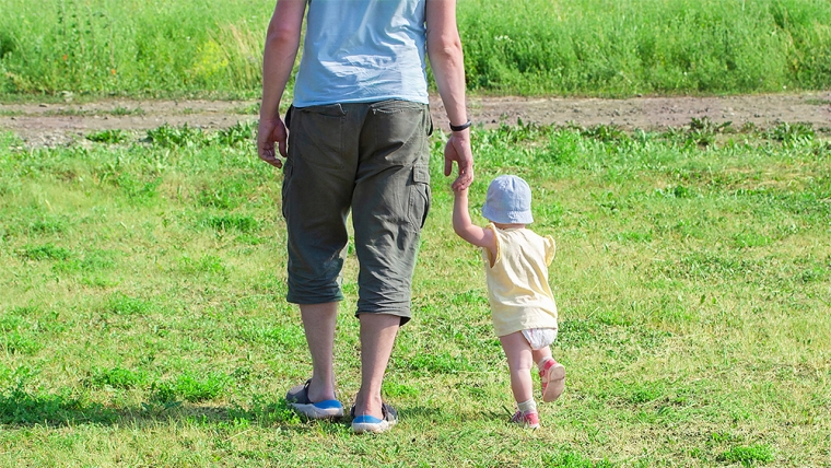 grandparent and infant