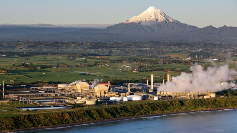 Methanex operations in Taranaki.