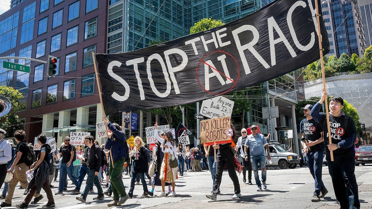 protest banner