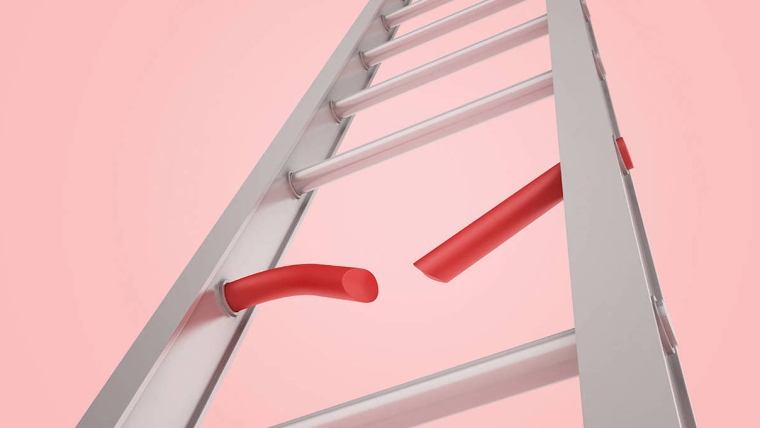 broken ladder rung