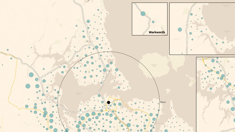 Auckland Plan map