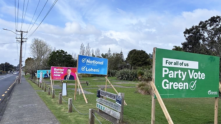 rural election hoardings