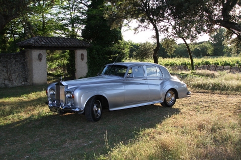 Rolls Royce on farm