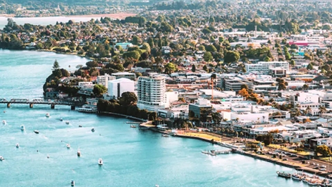 Tauranga City center