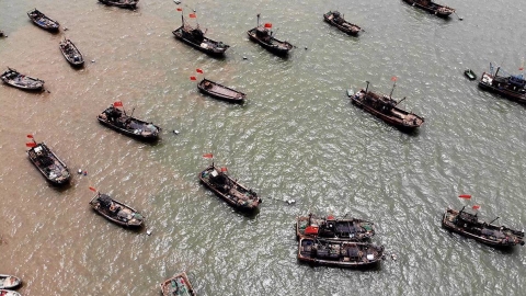 Chinese fishing fleet