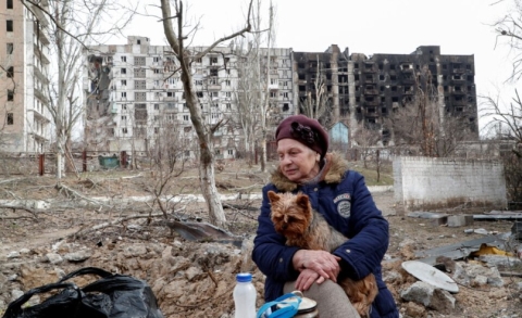 Ukraine war victim