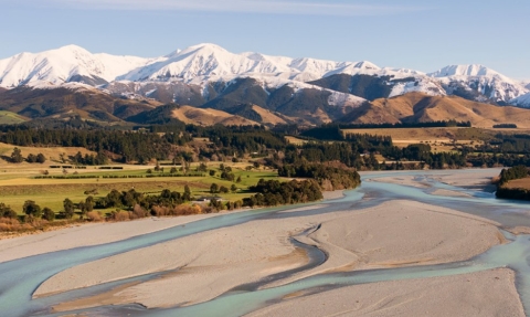 Braided river, Canterbury