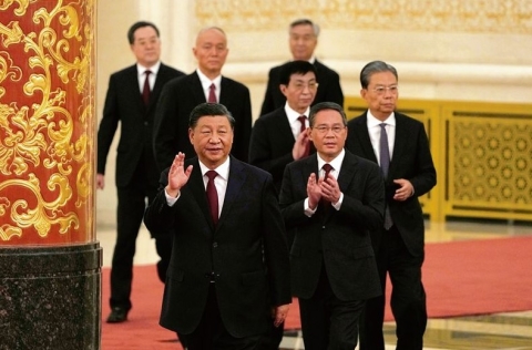 President Xi and the core leadership group