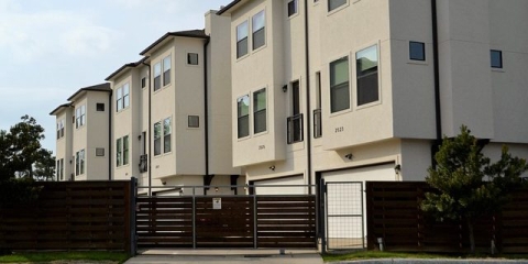 Row of terrace houses