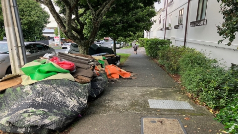 Auckland flood damage