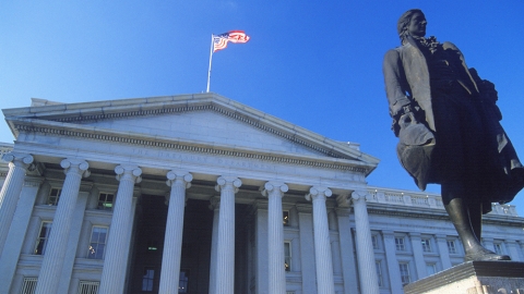 US Treasury building, Washington DC