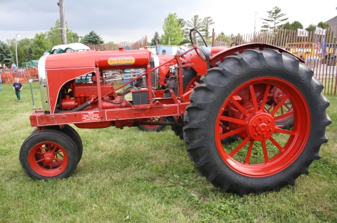 Vintage tractor