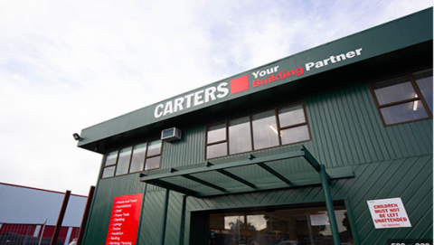 Carters is the retail arm of wood products firm Carter Holt Harvey. Pictured is a Carters retail outlet.
